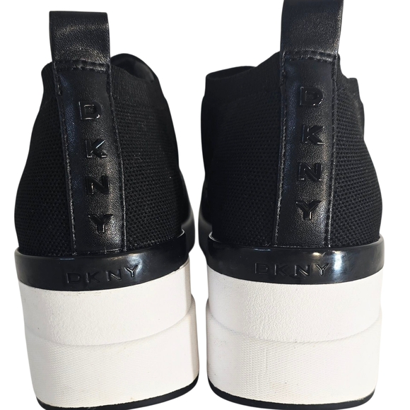 DKNY Black Women's Slip-On Sneakers - Picture 5 of 7